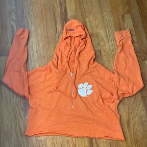 PINK Victoria’s Secret Clemson Crop Jacket